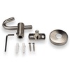 So-Tech Evita Coat Hooks Real Stainless Steel 90 x 50