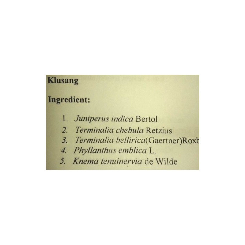 Klusang Puja Chimi Incense for Le San Puja (Powder Incense)