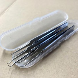 Tweezers Ingrown hair removal set Hair there Mosquito mosel Cleaning supplies Razor Dewax type Post tweezers 02082WT / 족집게 인그로운헤어 제거 세트 털 거기 모기 모젤 청결 용품 면도기 탈 왁스 타입 후 핀셋 02082WT