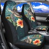 Bulopur Tropical Sea Turtle Car Seat Covers for Women Easy