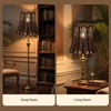 Antique bronze Oversized Lamp Shade,Tree Pattern Court Style Lampshades.