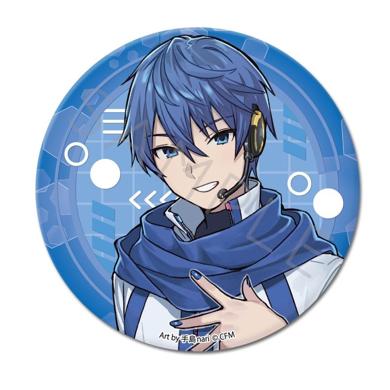 Hatsune Miku & Pear Pro Characters Round Can Badge 3.0