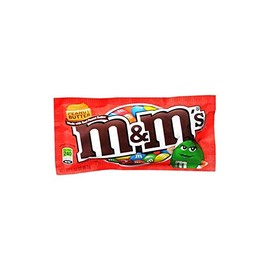 M&M's Peanut Butter Candy, 1.63-Ounce Bags (Pack of 12)