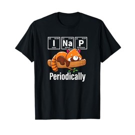 Kawaii Kids Cute I Nap Periodically Red Panda Lover T-Shirt