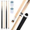 JAGTOP Pool Cue Sticks 52" Set of 2 Billiard Cue