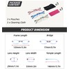 JJWELL 3 Pack Blue Light Blocking Reading Glasses for Women,
