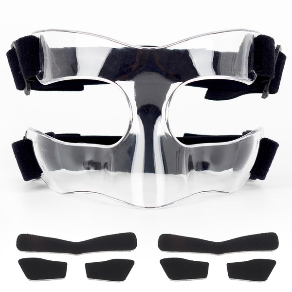 HIAARO Nose Guard for Broken Nose, Face Shield Masks with