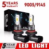 SHENKENUO Pair CSP LED Fog Light Kit 9045 6500K Bright
