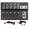 MIX5210 Sound Mixer Digital Mixer 10 Channel Compact Studio Mixer