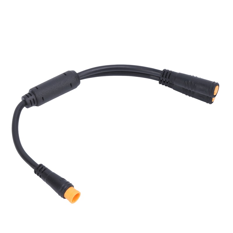 Waterproof Y Splitter 1T2 Cable with 3 Pin Connector for