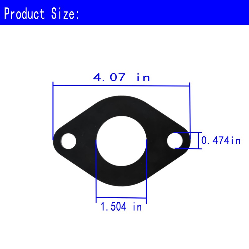 Universal Pump Flange Gasket Kit - EPDM Seals Replacement for