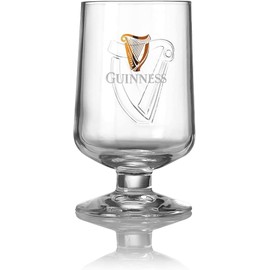 Shamrock Gift Company Guinness Glass with Embossed Stem 420ml Classic Keepsake 02667