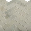 Splashback Tile ORIENTAL HERRINGBONE Oriental Sculpture Herringbone 12" x 8mm