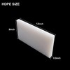 High-Density Polyethylene (HDPE) Plastic Sheet 1/2" Thick 8" X 12"-