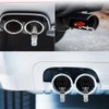 2PCS Car Turbo Whistle, XL Size Aluminum Alloy Universal Turbo
