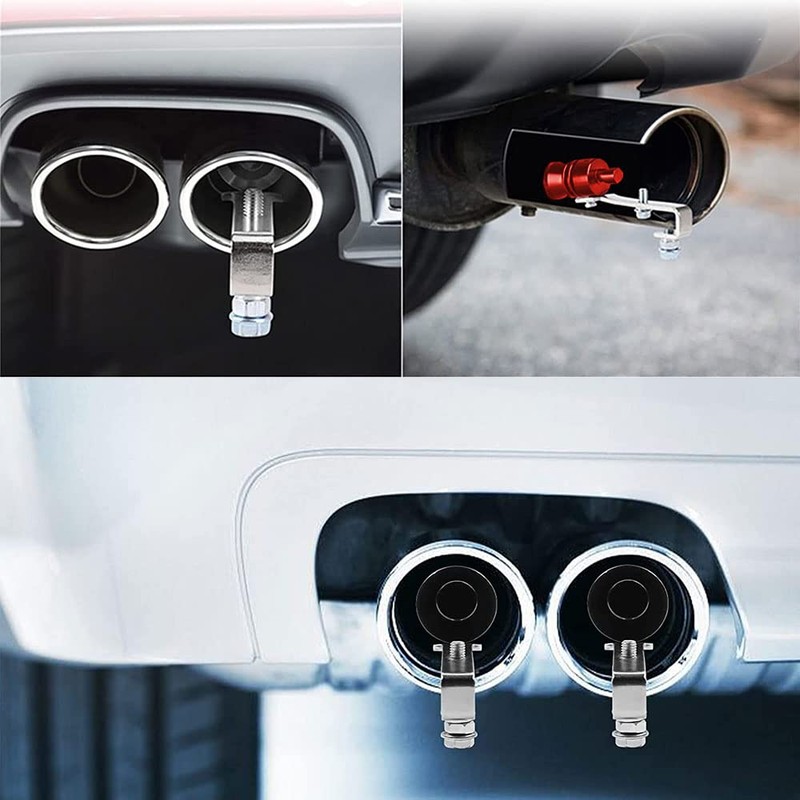 2PCS Car Turbo Whistle, XL Size Aluminum Alloy Universal Turbo