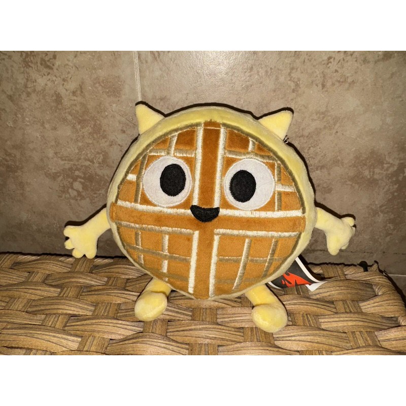 Kellogg Waffle Plush Doll - Kellogg’s Eggo waffle Inspired