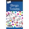 6 x Just Stationery Bingo Tickets Bingo Book Colour May