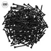 IZZO Golf Wood Golf Tees, 1.75 Inch, Black, 200 Pack