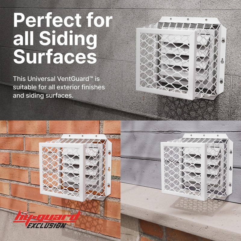 HY-C RVG-DVG Stainless Steel Universal VentGuard, 100% 304 Stainless Steel