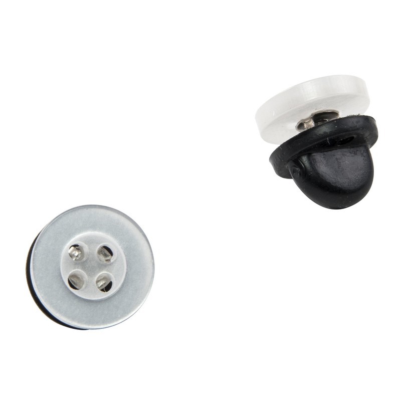 SINGER 00725 No-Sew Instant Button Replacements, 8-Count, White