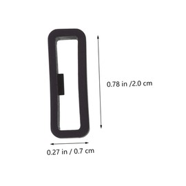 TEHAUX 6pcs Watch Band Holder Loops for Durable Fastener Rings for Secure Retention Easy to Install Comfortable Fit Premium Replacement Accessories