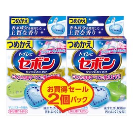 Sebon Tank Fresh Soap & Musk Scent [Refill Pack of 2]