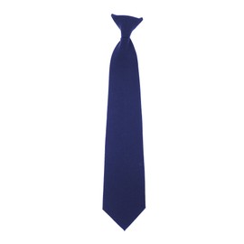 Yoko Clip-On Tie (One Size) (Navy Blue)