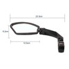 Bike Mirror Adjustable Bike Mirror Handlebar Rearview Mirror Convex Rearview