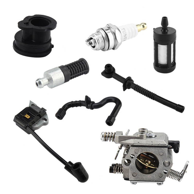 Carburetor Ignition Coil Carb Set for Stihl Walbro 017 018