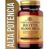 Biotina 10,000 Mcg Premium 60 Caps Cabello Uas Increbles Sabor