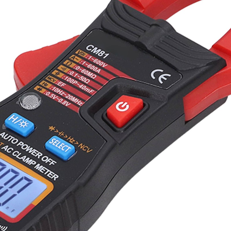 Digital Clamp Meter Multifunctional AC DC Ammeter Smart Auto Ranging