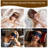 Eye Mask Blindfold with Elastic Strap/Headband, Soft Eye Cover Eyeshade