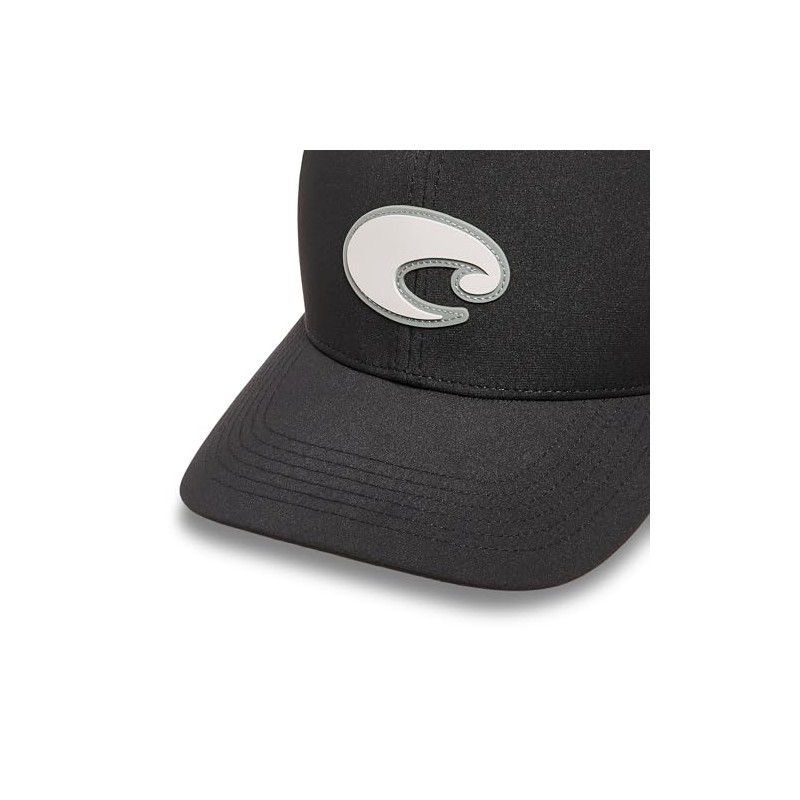 Costa Del Mar Mens Core Performance Trucker Hat, Black, One