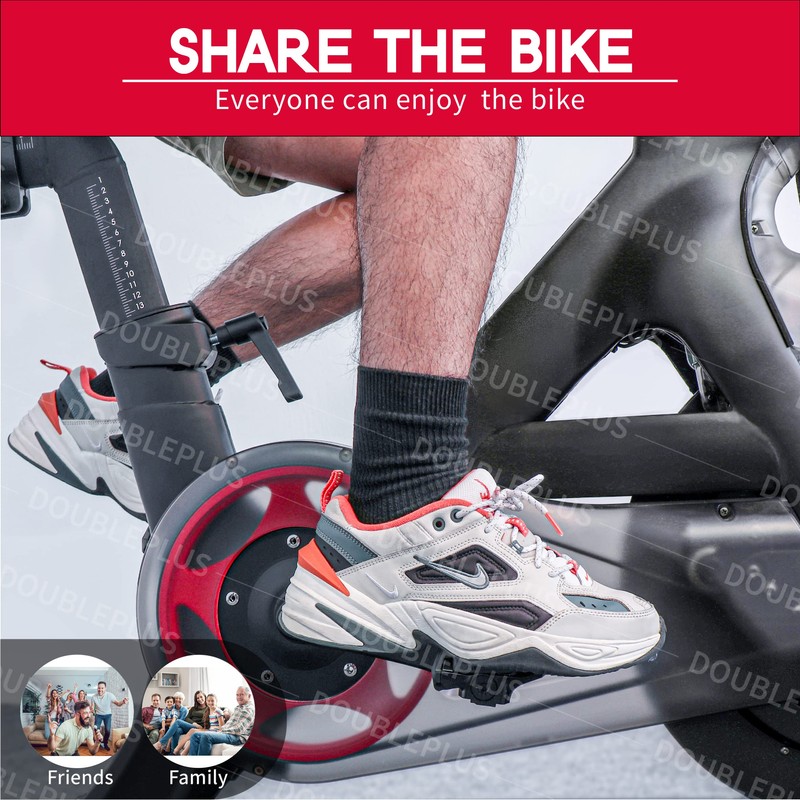 Pedal Converter Compatible with Peloton Bike & Bike Plus, Pedals
