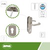 Amig - Door Handle Set with Door Plate | Model