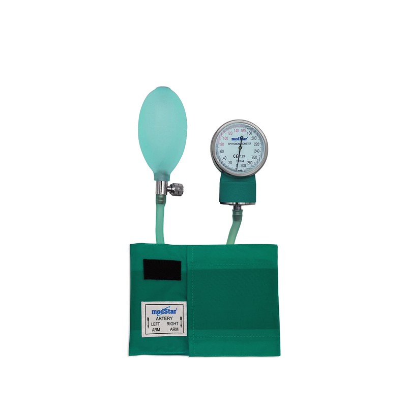 Medstar - Baumanometro Aneroide Medstar Kit con Estetoscopio de una