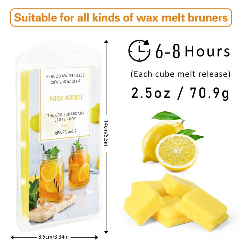 DERDUFT Wax Melts Gift Set – 8 Fun & Fruity