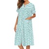 Ekouaer House Dress for Women with Pockets Button Down Duster