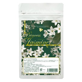 Princess Jasmine, Large Edition, 120 Tablets, 2 Month Supply, Jasmine Oil Blended Natural Herb, Supplement, Ylang-Ylang, Jasmine, Made in Japan