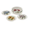 Portmeirion Botanic Garden Ceramic Coasters with Holder | Set of