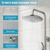 Hurran Shower System with 10 Inch Rain Shower Head and