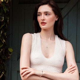 Diorra Silver Necklaces for Women 925 Sterling Silver Diamond Charm Necklace Dainty CZ Crystal Heart Pendant Chain Jewellery Birthday Gifts for Women Girls