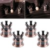 4pcs Engine Screw Cap Covers Crown Styling Fit for XL883/Big
