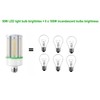 2-Pack 50W LED Corn Light Bulb,E26 led Bulbs 5000k,Replacement HID