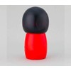 Usaburo Sosaku Kokeshi Doll Osanago Red Color Small Size Made