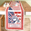 Folkulture Fourth of July Table Runner 90 Inches Long for