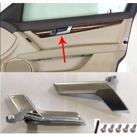 Catch USA LLC Inside Door Handle Repair Kit Right Side Matte  For Mercedes W204 X204