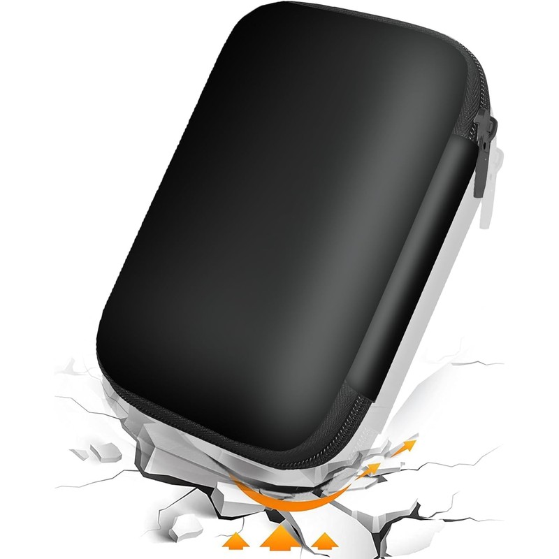 Compatible with HiBy R1 Case, Blueshaweu Durable EVA Carrying Case,
