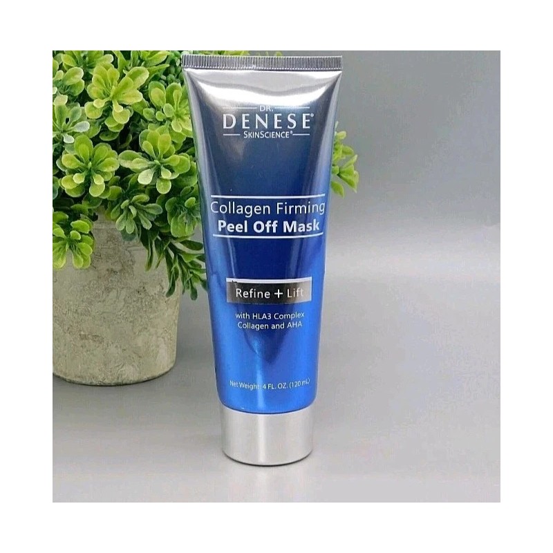 Dr. Denese Collagen Firming Peel Off Mask 4oz. Sealed New